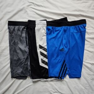 Bundle of Mens Adidas Workout Athletic Shorts - Size Small